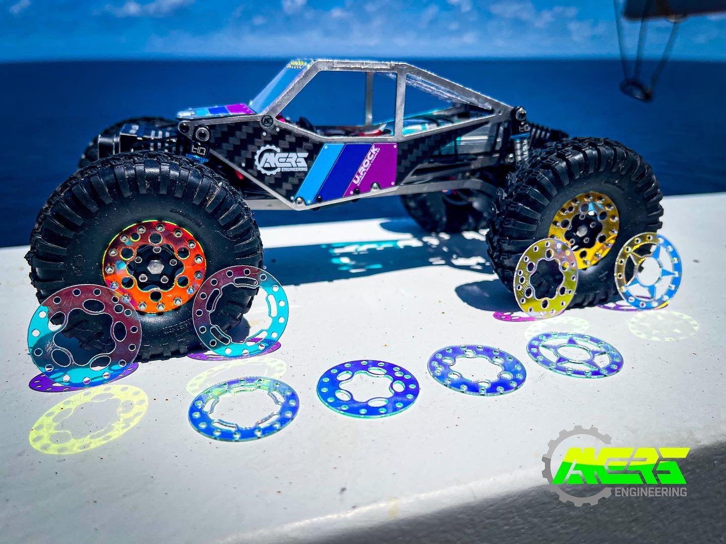 1.0" Beadlock Rock Ring - "Ground Zero"