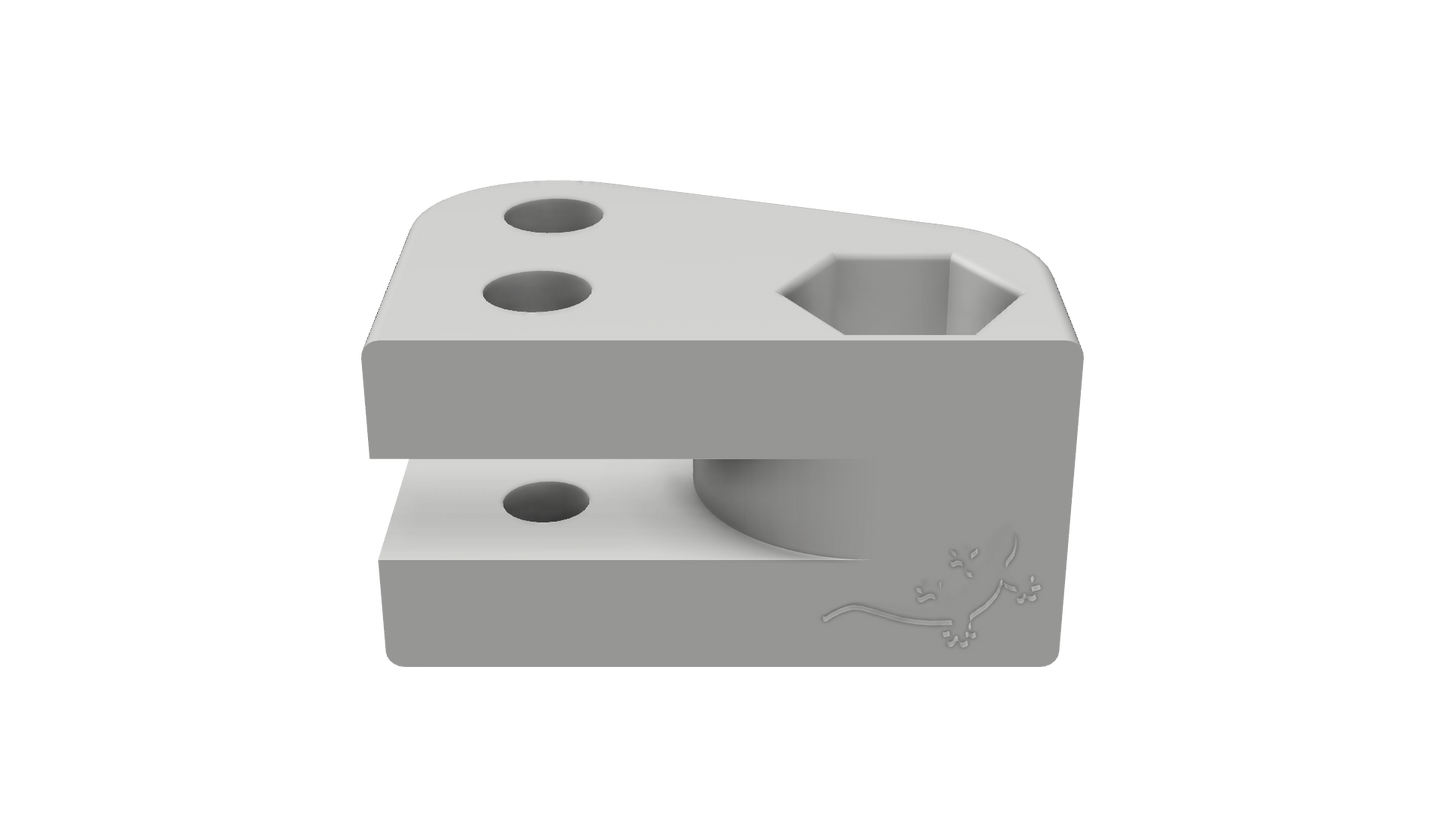 Panhard Relocation Bracket, Forward-facing