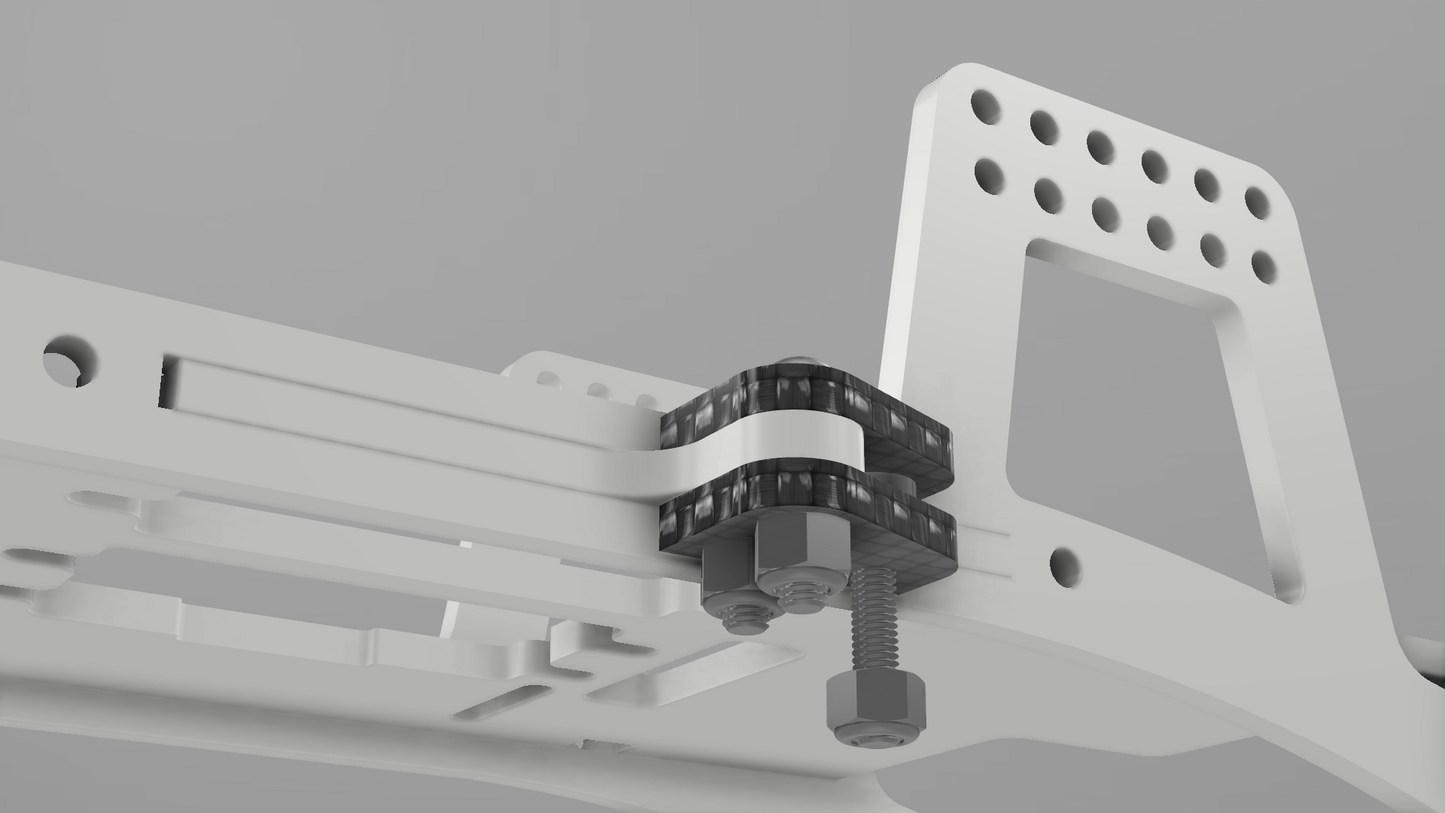 Panhard Relocation Bracket, Carbon Fiber