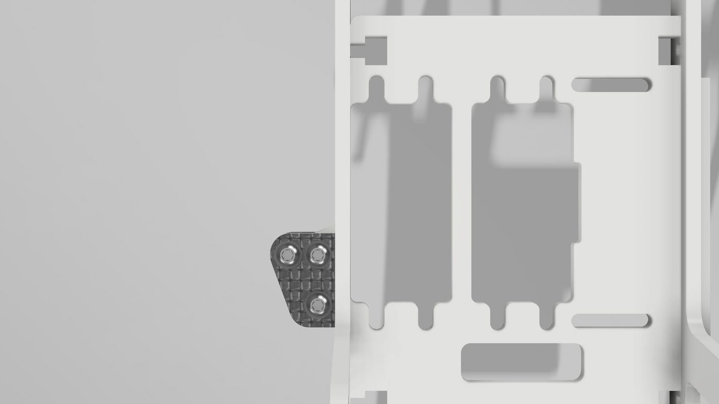 Panhard Relocation Bracket, Carbon Fiber