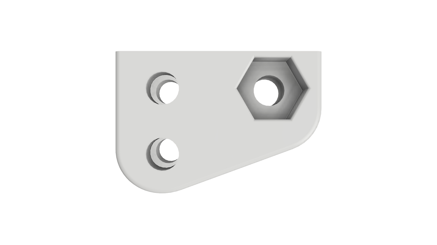 Panhard Relocation Bracket, Rear-facing