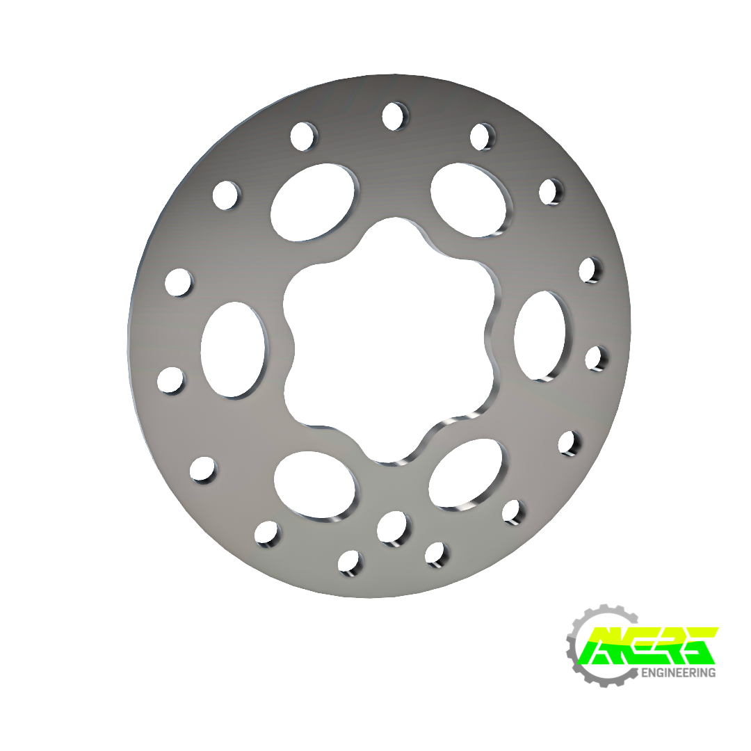 1.0" Beadlock Rock Ring - "Scallop 6ix"