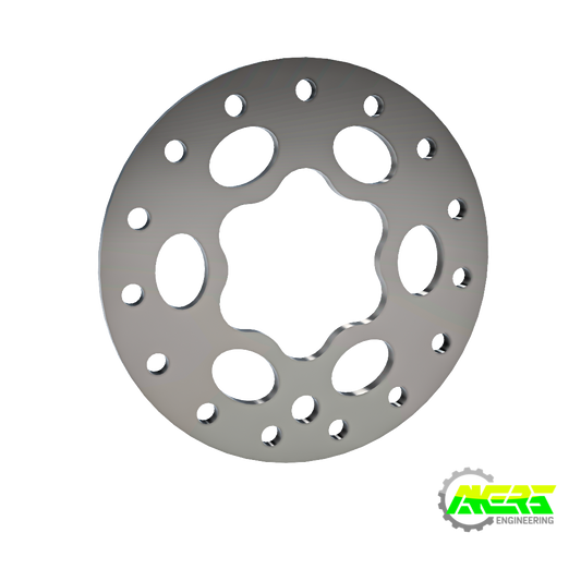 1.0" Beadlock Rock Ring - "Scallop 6ix"