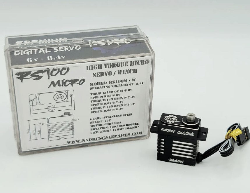 NSDRC RS100 High-Torque Micro Servo